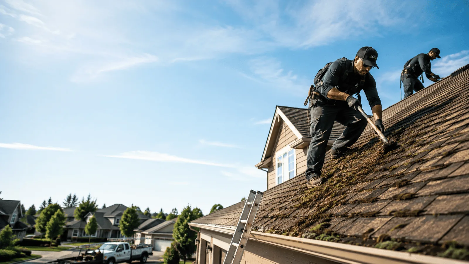 Roof Moss Removal in Loretto, MN near me